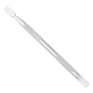 Limpiador de uñas personalizado, empujador de cutículas de doble punta, cromado, 5 pulgadas, empujadores de cutículas de la mejor calidad para belleza - Product Image 1