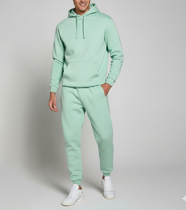 Conjunto Deportivo con Capucha Estilo Jogger para Hombre y Mujer |   Chándal con Logotipo Personalizado |   Conjunto de Moda de Invierno 100% Algodón Transpirable - Product Image 1