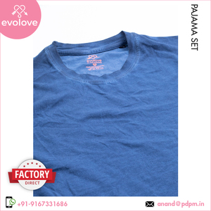 Suministro directo al por mayor de pijama de 2 piezas de algodón 100% para mujer Ropa de noche de verano Ropa de dormir a precio con descuento - Product Image 3