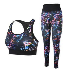 Leggings Deportivos de Cintura Alta Sublimados al Por Mayor, Fabricación Personalizada, Tela Elástica de Primera Calidad, Pantalones de Yoga Estampados para Mujer - Product Image 6
