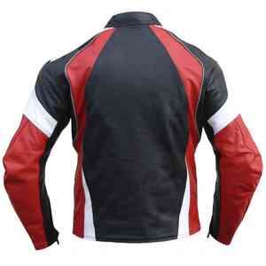 Vestes de moto en cuir véritable de haute qualité avec couleurs, logo et tailles personnalisées - Vêtements - Product Image 4