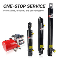 Vérin hydraulique soudé à longue course personnalisé OEM /ODM pour chargeur