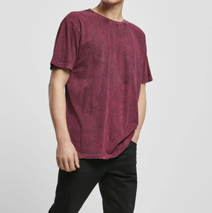 Blank <b>Plain</b> Acid Wash <b>Oversized</b> Vintage Custom Men Crewneck 100% Cotton <b>t</b> <b>Shirt</b> High Quality Acid Wash Tee <b>Shirt</b> - Product Image 5