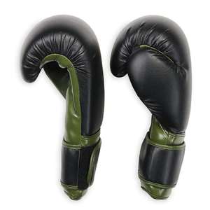 Gants de boxe personnalisés durables avec votre propre logo en cuir de couleur unie pour le poinçonnage disponibles au prix de gros - Product Image 6