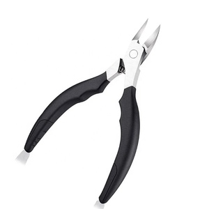 Coupe-ongles en acier inoxydable robuste avec poignée souple pour couper les ongles des pieds et des mains, ongles épais, pince à ongles pour manucure/pédicure - Product Image 1