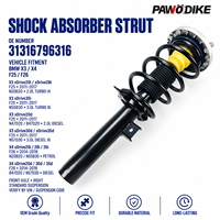 Amortisseur de suspension avant droit professionnel OE 31316796316 pour BMW X3 X4 F25 F26 – Pièce de rechange en stock pour distributeurs