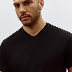 Blank T Shirt T Shirt <b>Tshirts</b> Wholesale Puff Print Logo Plain Cotton American Size O <b>Neck</b> Men <b>High</b> Quality 100 Custom Tees - Product Image 2