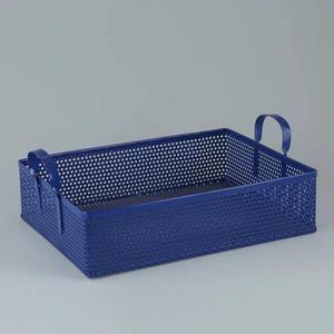 Stainless Steel Wire Basket with Handle Rose Gold Home and Kitchen <b>Storage</b> Basket for Grocery & Food - Product Image 5