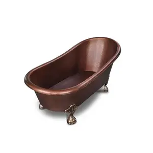 Indian Supplier Bathroom Accessories 100% Pure Copper Bathtub for Adults Available at Affordable Price by Robin Export