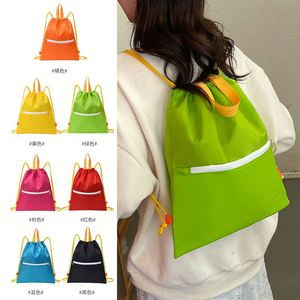 Customized Simple <b>Drawstring</b> Advertising <b>Backpack</b> - Product Image 2