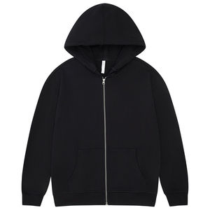 Men's heavyweight cotton <b>hoodie</b> with a cozy <b>fleece</b> lining, relaxed fit, and durable construction ideal for cooler weather. - Product Image 3