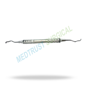 เครื่องมือถอนรากฟันแบบปลายคู่ Heidbrink สำหรับการถอนปลายรากฟันและการถอนฟัน - Product Image 3