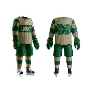 เครื่องแบบฮ็อกกี้ทีมกีฬาฝึกซ้อมชุดฮ็อกกี้น้ำแข็งพิมพ์ลายออกแบบได้ตามต้องการ - Product Image 4