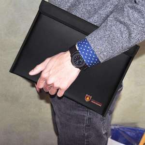 Borsa Portadocumenti Ignifuga e Resistente all'Acqua, Borsa per Raccolta File con Motivo <span class=keywords><strong>a</strong></span> Cartelle per Uso Ufficio e Aziendale - Product Image 5