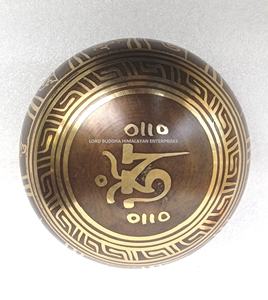 Venta al por mayor de cuencos tibetanos de latón hechos a máquina en Nepal para yoga y meditación estilo Feng Shui - Product Image 2