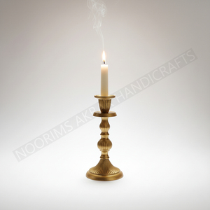 Portavelas de pilar de aluminio de tendencia superior, Juego de 3, acabado dorado, mesa decorativa para Interior del hogar, calidad de exportación - Product Image 6