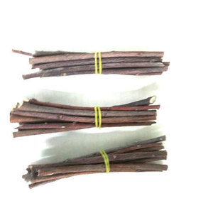 Venta al por mayor Natural Orgánico Neem Datun Cepillo de dientes Nim Tree Twigs Chew Sticks para cepillarse los dientes Elimina el mal aliento, Relie - Product Image 2
