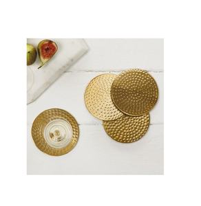 Sous-verre en laiton dernier modèle pour la maison et sous-verre en laiton de tasse à thé de luxe pour la maison et la fête pour Offre Spéciale produit - Product Image 5