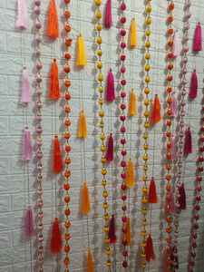 Ensemble de 10,20, 30, 40, 50 pour mariage indien Haldi Mehndi Gland en soie coloré - Product Image 2