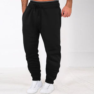 Joggers informales modernos para hombre, silueta elegante, cierre de cintura elástica estirable, ideal para atletas de todos los días con patrón recto - Product Image 5