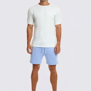 Pantalones Cortos Deportivos de Algodón para Hombre, Diseño Personalizado OEM para Verano con Impresión de Logotipo, Ropa Deportiva Transpirable, Marca Privada Disponible - Product Image 4