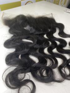 Extensiones de cabello humano virgen Remy 100%, venta al por mayor, cabello de trama con cierre, Color Natural, recto, HD, suave, 8-10 pulgadas, fábrica suiza - Product Image 3