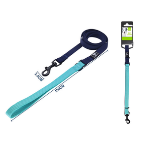 Guinzaglio Premium Bicolore per Animali Domestici Colore CIAN Accessori per Animali Eleganti e Resistenti - Product Image 2