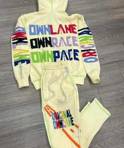 Vêtement d'hiver pour homme, coupe ample, imprimé délavé à l'acide, uni, entièrement délavé, doublé en polaire, respirant, coupe-vent, grande taille, streetwear - Product Image 2