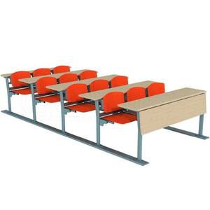 GM024-302 Triple Wooden Auditorium Seat for <b>Theater</b> and School Use High Quality <b>Theater</b> <b>Furniture</b> - Product Image 1