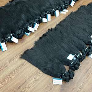 Mega Sale 2025 Produit chaud Cheveux vietnamiens crus Paquet naturel droit Trame de cheveux non traités en stock pleine longueur - Product Image 6