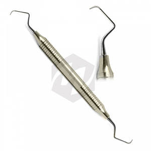 Curetas Gracey pulidas con mango hueco, acero inoxidable, 7 Uds., curetas Gracey, instrumentos médicos quirúrgicos de ortodoncia - Product Image 4