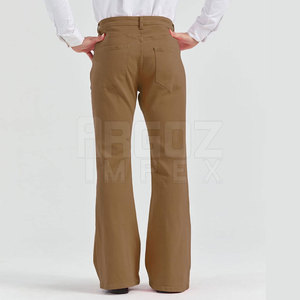 กางเกงขาบานผู้ชายระบายอากาศได้ดีมีขนาดพลัสไซส์กางเกงขาบานผ้าฝ้าย100% ขายส่งผลิตในปากีสถาน - Product Image 3