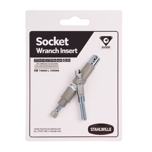 <b>Socket</b> Wrench Insert 2054 14 1/2 Inch 6 Point SW <b>14mm</b> L.140mm by STAHLWILLE - Product Image 3