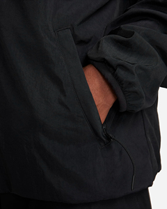 Veste coupe-vent en nylon personnalisée OEM Veste imperméable à fermeture éclair pour hommes Veste de pluie confortable à capuche en nylon légère pour la course à l'extérieur - Product Image 3