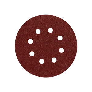 Dischi Abrasivi di Ricambio con Velcro Ø 125 mm con Fori Grana 80 (10 Pezzi) - Product Image 1