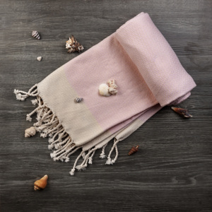 100% Cotton Pestimal Beach Bath <b>Towel</b> Quick-Dry Woven Linen Gym Customisable Black Gift Idea for Baby Shower Child-Manufacturer - Product Image 3