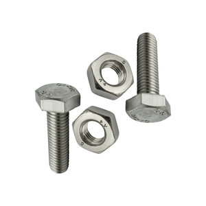 Ventes directes d'usine nickelé M8X2 boulons écrous filetage complet boulon hexagonal écrou sacs en plastique pour les soins de santé fabriqués d'origine vietnamienne - Product Image 5