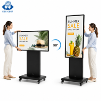 Pantalla Digital LCD para Interiores ZDHQ, IP65, 1 Año de Garantía, CMS Integrado, Rotación Automática, Reproductor de Publicidad, Brillo de 700 cd, Relación de Aspecto 16:9, Control por Aplicación