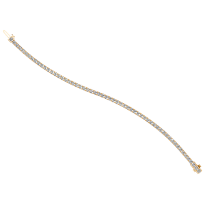 Elegante Brazalete de Cadena Fina de Plata de Ley 925 con Moissanita de 5.94 Quilates, Chapado en Rodio, Joyería Personalizada, Regalo para Mujer, Fiesta - Product Image 4