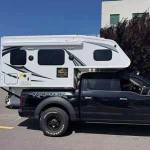 <span class=keywords><strong>4x4</strong></span> caravan-In Pick-Up Camper con tetto pieghevole leggero Overland rimorchio tenda da sole sul tetto per viaggi In campeggio all'aperto - Product Image 1