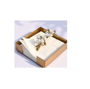 Brass <b>Tissue</b> Holder Stand for bar and Hall Tableware Decorate Item Brass Latest Piece Brass <b>Tissue</b> <b>Paper</b> Stand - Product Image 2