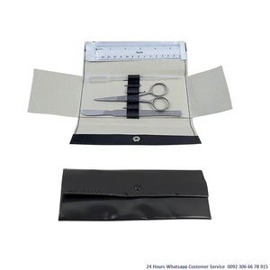 ชุดเครื่องมือตัดชิ้นส่วนผ่าตัดสัตวแพทย์สําหรับวัตถุประสงค์ทางสัตวแพทย์บรรจุภัณฑ์ที่กําหนดเองพร้อมถุงหนัง - Product Image 4