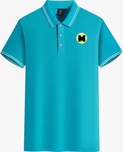 Polos de manga corta de poliéster de secado rápido, ideales para tenis, bádminton y otras actividades deportivas, transpirables - Product Image 2