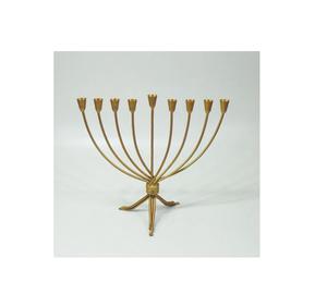 2025 élégant et attrayant Hanukah Hanukah bougeoir fabricant et exportateur personnalisé menorah en métal fantaisie - Product Image 2