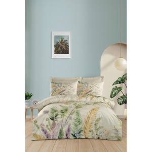 Altınbaşak Creaforce Edena Sand Ensemble de housse de couette double Literie élégante et luxueuse - Product Image 1