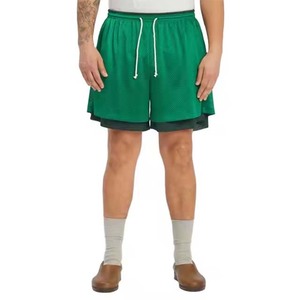 กางเกงขาสั้นผ้าฝ้ายแบบยูนิเซ็กซ์ ด้านหน้าสีพื้น นุ่ม สบาย แห้งเร็ว ระบายอากาศได้ดี เหมาะสำหรับเล่นกีฬา ใส่ลำลอง หรือไลฟ์สไตล์แอคทีฟ - Product Image 4