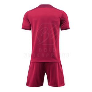 Servicio OEM, Uniforme de Fútbol Personalizado de Manga Corta, Transpirable y Ligero, Ropa de Entrenamiento de Fútbol - Product Image 2