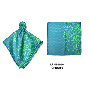 Meilleur fournisseur 100% Micro Polyester mouchoir de poche carré Super doux qualité supérieure prix exceptionnel imprimé pour les hommes - Product Image 1