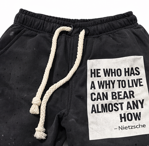 Ensemble de survêtements streetwear d'hiver en gros |   Sweat à capuche orné de strass et déchiré, style jogger |   Hip Hop en coton 100% lourd - Product Image 4