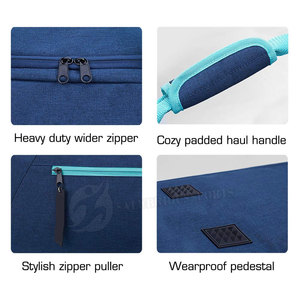 Gran oferta, mochila de gimnasio de neopreno de gran capacidad personalizada con forro de nailon, cierre de cremallera impermeable para viajes al aire libre - Product Image 5